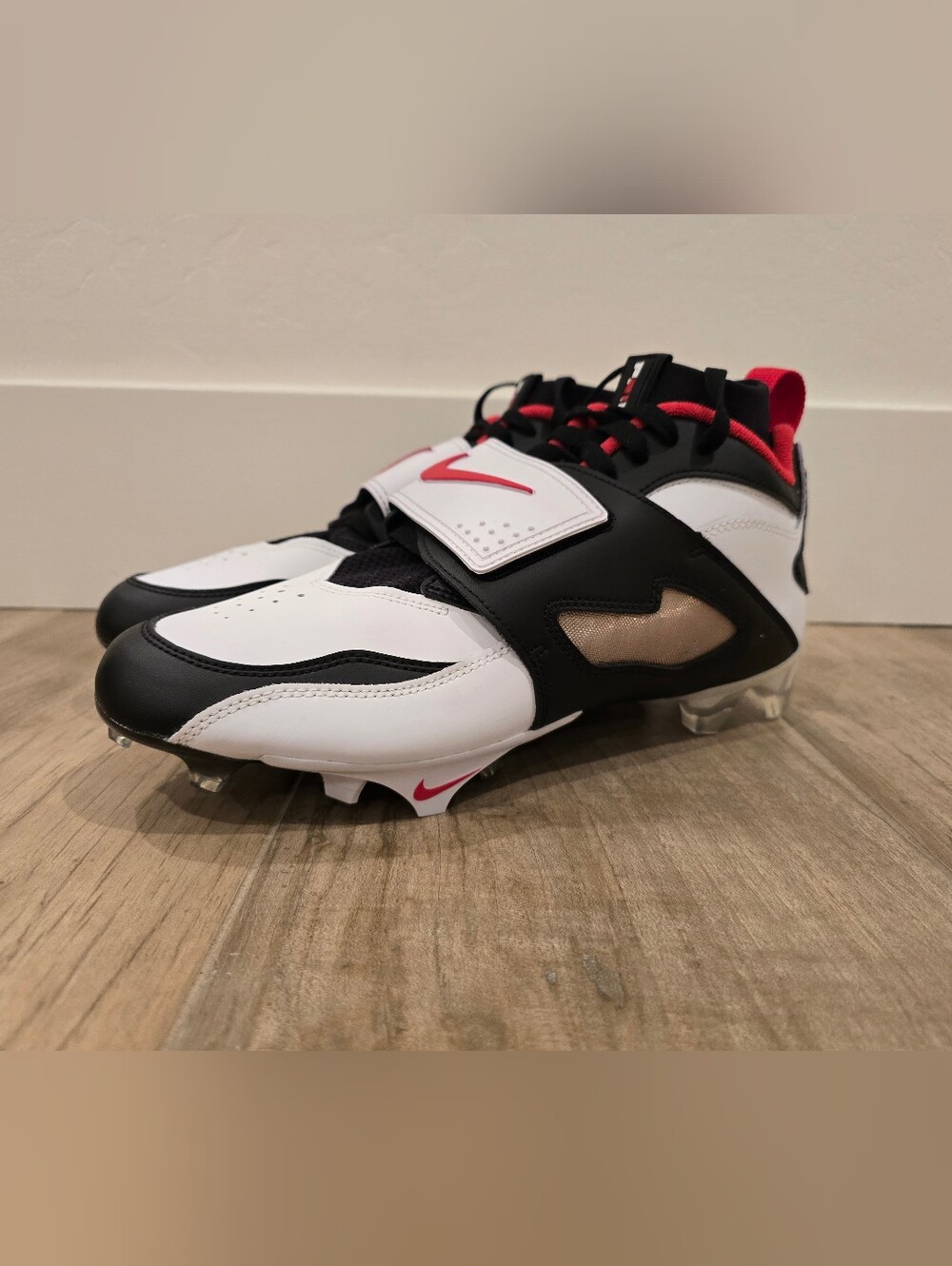 NIKE VAPOR EDGE DT '93 TD PRIME 49ERS FOOTBALL CLEATS MENS
